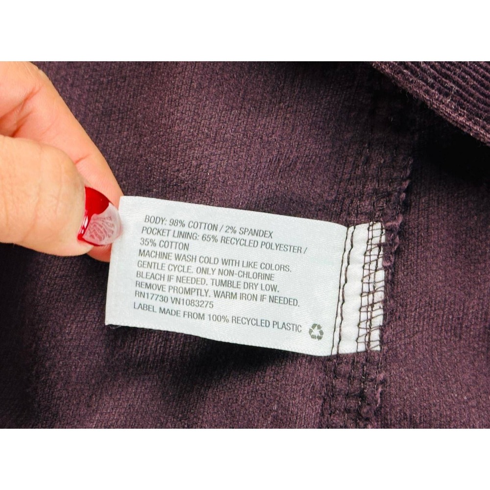 Universal Thread Trucker Jacket Weomen XS Purple … - image 4